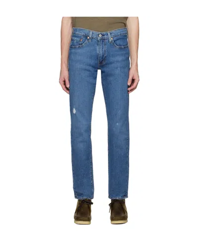 Levi's Five-bag Logo Jeans In Blue