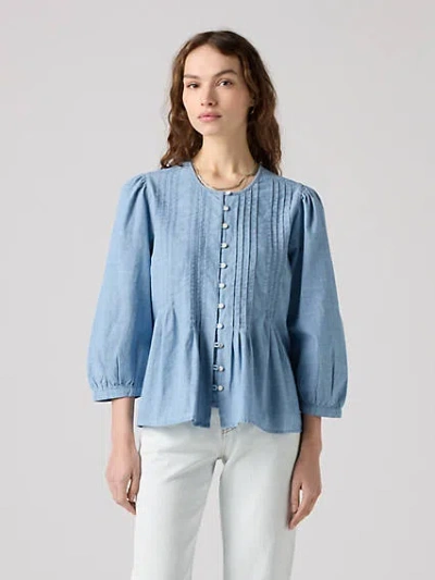 Levi's Gina Blouse In Free Hand Style
