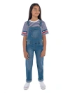 Levi's Big Girls Adjustable Waistband Girlfriend Denim Overalls In Palisades