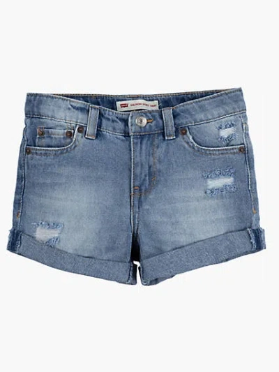 Levi's Girlfriend Shorty Shorts Little Girls 4-6x 6x In Miami Vices