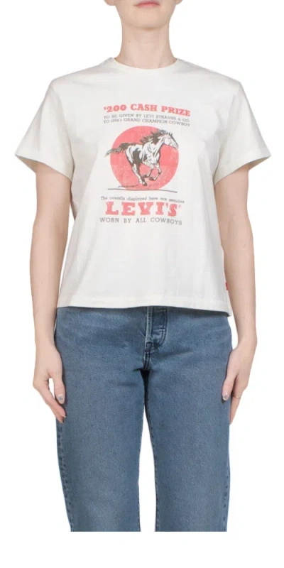 Levi's Graphic Classic Tee In White