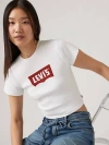 Levi's Graphic Essential Sporty T-shirt In Bright White