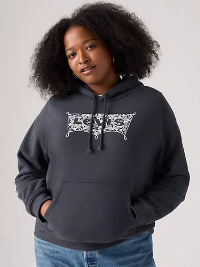 Levi's Graphic Everyday Hoodie Sweatshirt (plus Size) In India Ink