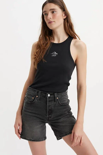 Levi's Graphic Gemini Tank Top In Black