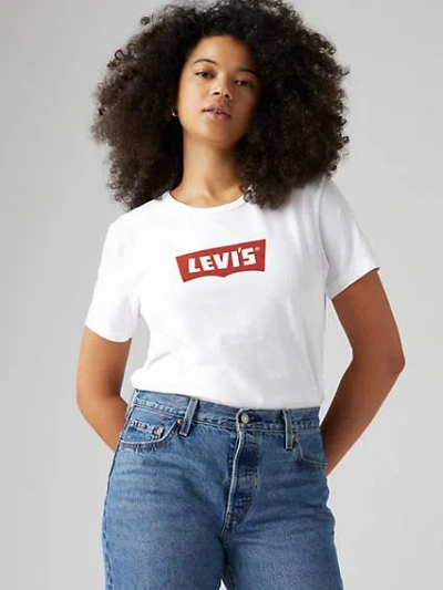 Levi's Graphic Iconic T-shirt In Vintage White