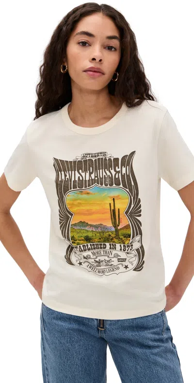 Levi's Graphic Iconic Tee Canyon Poster Sugar Swizzle
