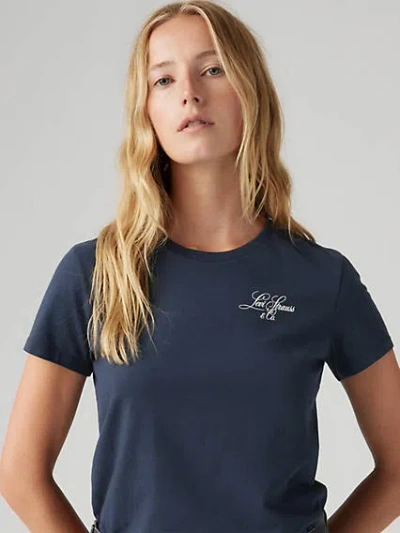 Levi's Graphic Perfect T-shirt In Floral Bandana Print