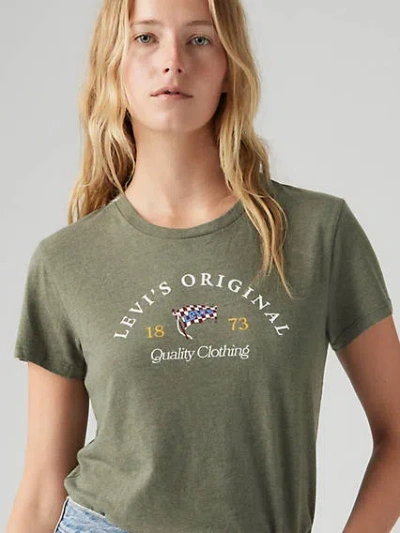 Levi's Graphic Perfect T-shirt In  Original Flag
