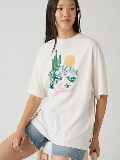Levi's Graphic Short Stack T-shirt In Americana Desert