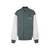 LEVI'S GREEN BOMBER JACKET FOR BOY WITH LOGO