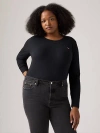 Levi's Hayes Long-sleeve T-shirt (plus Size) In Anthracite Night