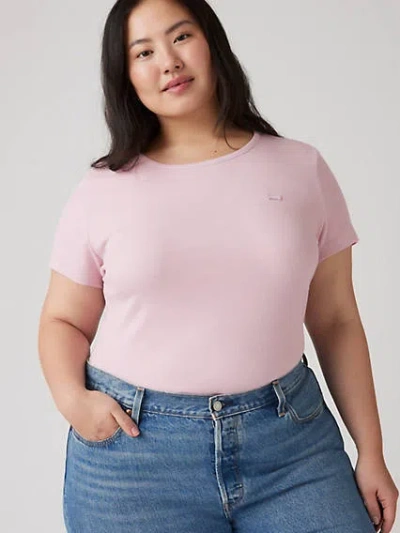 Levi's Hayes Short Sleeve T-shirt (plus Size) In Fragrant Lilac