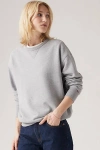 Levi's Heritage Crewneck Sweatshirt In Grey