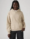 Levi's Heritage Hoodie Sweatshirt In White Pepper