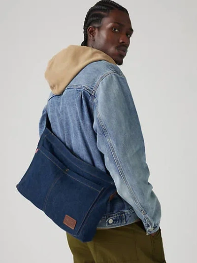 Levi's Heritage Messenger Bag In Jeans Blue