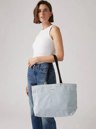 Levi's Heritage Tote-all Bag In Faded Blue