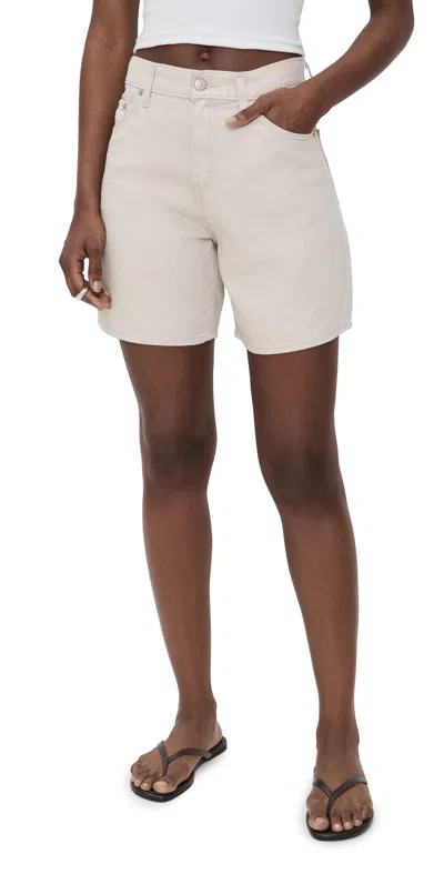 Levi's High Baggy Shorts Crystal Gray