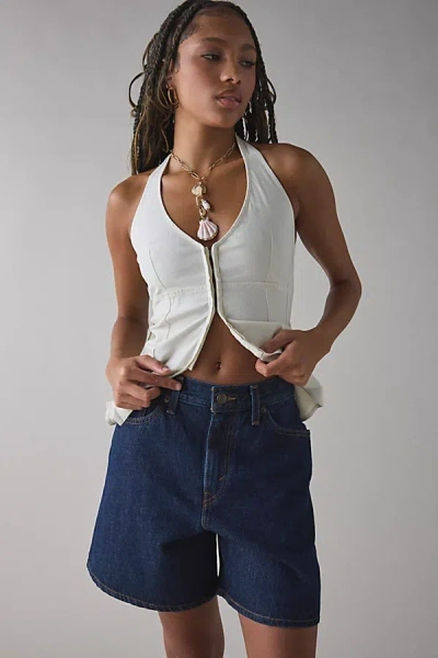 Levi's High-rise Baggy Short In Remember Together, Women's At Urban Outfitters