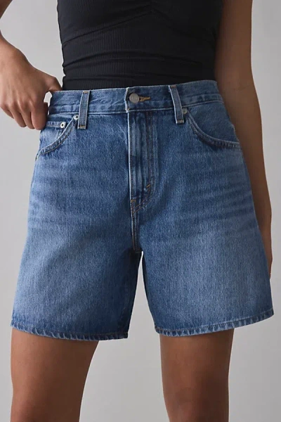Levi's High-rise Baggy Short In Worn Memory Short, Women's At Urban Outfitters
