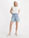Levi's High Rise Baggy Shorts In Far And Wide
