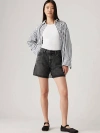 Levi's 501 Mid-thigh High Rise Straight Fit Denim Shorts In My Phone