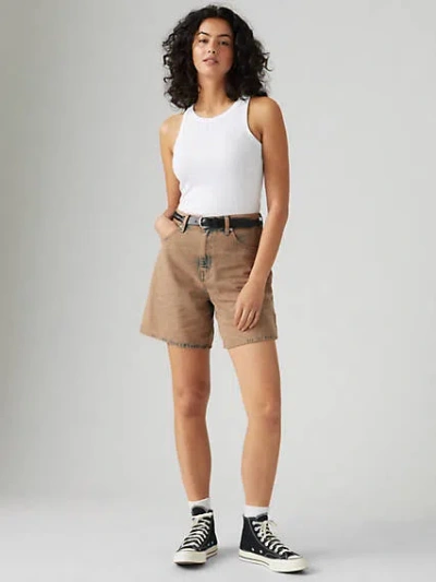 Levi's High Rise Baggy Women's Shorts 33 In Ultima