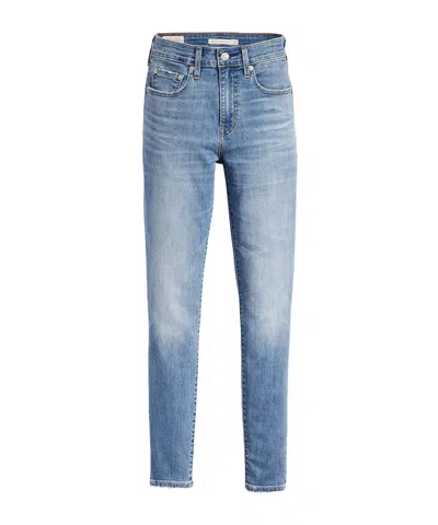 Levi's High-rise Skinny Jeans In Blue