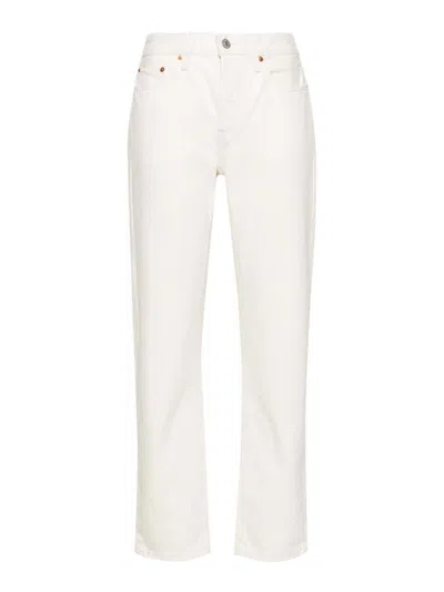 Levi's Low Pro Straight-leg Jean In Ivory White