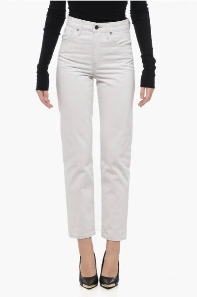 Levi's High-waisted Lightweight Denim Jeans 17cm In Neutral