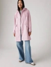 Levi's Hooded Rain Jacket In Pink