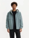 Levi's Hooded Rain Windbreaker Jacket In Blue