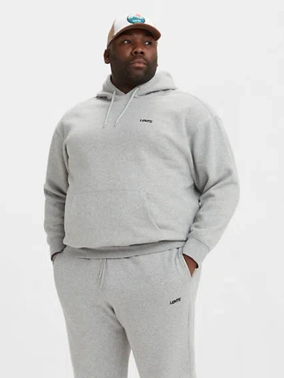 Levi's Hoodie Sweatshirt (tall) In Medium Heather Grey