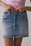 Levi's Icon Denim Mini Skirt In Right Here Right Now, Women's At Urban Outfitters In Right Here Right Now