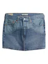 Levi's Icon Mini Skirt In Blue