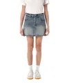Levi's Icon Mini Skirt In Blue