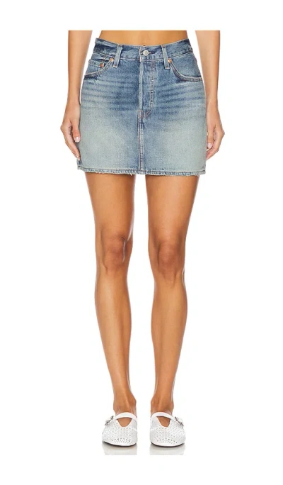 Levi's Icon Skirt In Blue