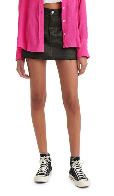 Levi's Icon Skirt In Posh Party In Pink