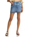 Levi's Icon Western Yoke Skirt In Ironic Iconic Trucker