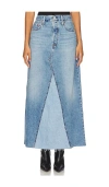Levi's Iconic Long Skirt In Blue