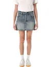 Levi's Iconic Mini Skirt In Denim