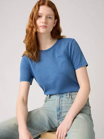 Levi's Iconic T-shirt In Indigo