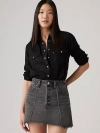 Levi's Iconic Western Denim Shirt In Dark Ages