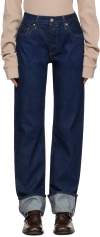 Levi's 501 90s Cuff Straight In Rinsey Rinse