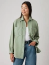 Levi's Iris Overshirt In Lily Pad