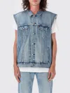 Levi's Hybrid Hoodie Trucker Jacket In Blue