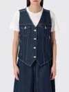 Levi's Loose Vest In Blue