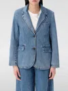 Levi's Blazer En Jean En Coton In Gnawed Blue