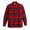 LEVI'S JACKSON WORKER FLANNEL JONTY PLAID SHIRT