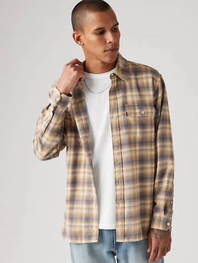 Levi's Jackson Worker Overshirt In Multi