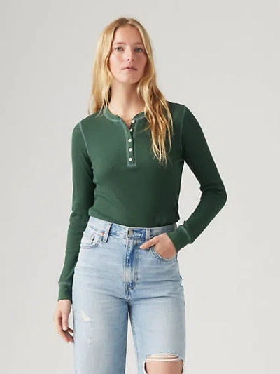 Levi's Jakob Henley In Python Green